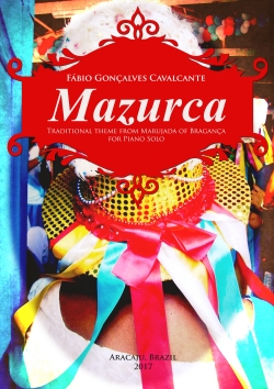 Mazurca for piano solo - Capa do livro