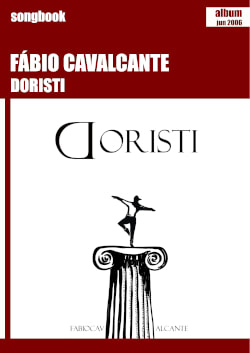Capa do songbook Doristi, de Fábio Cavalcante