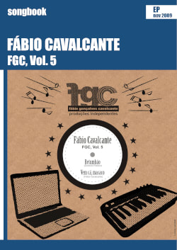 Capa do songbook FGC Vol. 5, de Fábio Cavalcante