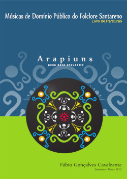 Capa do songbook Arapiuns, de Fabio Cavalcante