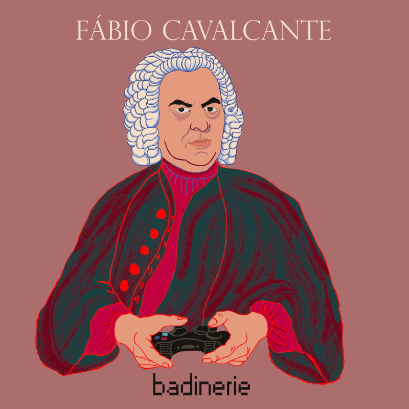 Capa do single Badinerie, de Fábio Cavalcante